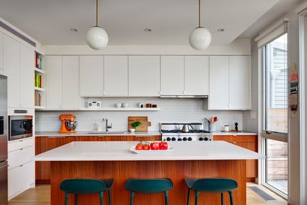 Press kit | 2875-05 - Press release | 20th Street House - Barker Architecture Office - Residential Architecture - Photo credit: Francis Dzikowski/OTTO