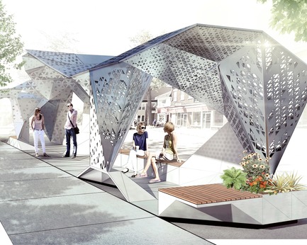 Press kit | 974-10 - Press release | Architecture and Community Commitment: A Tale of Aluminum - Five Competition Finalists Unveiled - Alcoa Canada Primary Products Group - Competition - Constellations: New cultural, sporting and social gathering places - Photo credit: Groupe A / Annexe U