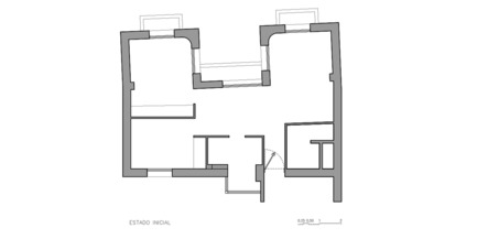Press kit | 3175-01 - Press release | Born House - Gokostudio, Architecture and Interior Design - Residential Architecture - Before - Photo credit: Gokostudio Architects
