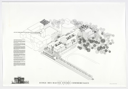 Press kit | 763-19 - Press release | Nouveaux regards sur l'édifice de HEC Montréal, un modeste hommage à Dan Hanganu - Maison de l'architecture du Québec - Event + Exhibition