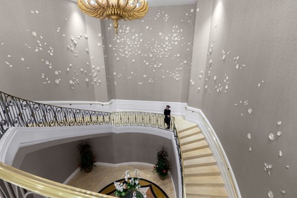 Press kit | 1082-06 - Press release | Two New Works by Pascale Girardin in Las Vegas: "Bloom" and "Desert Breeze" - Pascale Girardin - Art - &nbsp;Desert Breeze, Four Seasons Hotel, Las Vegas - Photo credit:  Stephany Hildebrand 