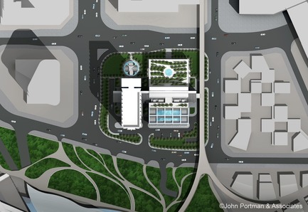 Dossier de presse | 3258-02 - Communiqué de presse | John Portman & Associates Designs Iconic Landmark for Shenzhen, China - John Portman & Associates - Architecture commerciale - Crédit photo : John Portman &amp; Associates