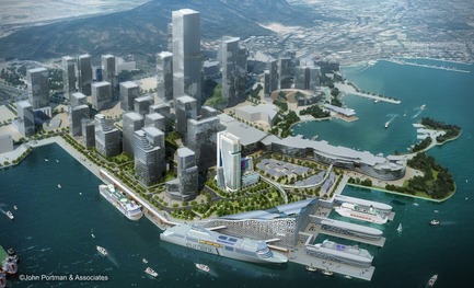 Dossier de presse | 3258-02 - Communiqué de presse | John Portman & Associates Designs Iconic Landmark for Shenzhen, China - John Portman & Associates - Architecture commerciale - Crédit photo : John Portman &amp; Associates