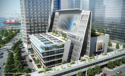 Dossier de presse | 3258-02 - Communiqué de presse | John Portman & Associates Designs Iconic Landmark for Shenzhen, China - John Portman & Associates - Architecture commerciale - Crédit photo : John Portman &amp; Associates