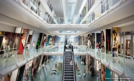 Dossier de presse | 3258-02 - Communiqué de presse | John Portman & Associates Designs Iconic Landmark for Shenzhen, China - John Portman & Associates - Architecture commerciale - Crédit photo : John Portman &amp; Associates