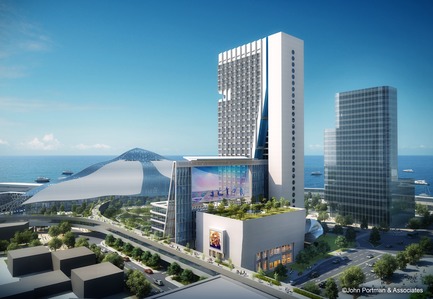 Dossier de presse | 3258-02 - Communiqué de presse | John Portman & Associates Designs Iconic Landmark for Shenzhen, China - John Portman & Associates - Architecture commerciale - Crédit photo : John Portman &amp; Associates
