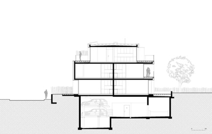 Dossier de presse | 1018-02 - Communiqué de presse | Immeuble à 7 appartements - Metaform architectes - Design d’intérieur résidentiel