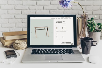 Press kit | 1122-05 - Press release | Purchasing a Kitchen Online is Now Child’s Play with coquo.ca - Coquo by Cuisines Steam - Product -  coquo.ca&nbsp;allows customers to see the modules from all sides and customize them according to their needs and style.   - Photo credit: coquo