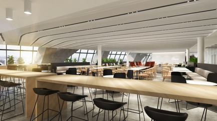 Press kit | 952-26 - Press release | New Spaces for Desjardins at the Montréal Tower - Provencher_Roy - Commercial Interior Design - Photo credit: Provencher_Roy