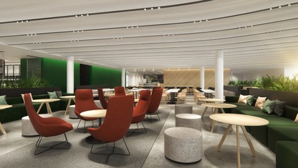 Press kit | 952-26 - Press release | New Spaces for Desjardins at the Montréal Tower - Provencher_Roy - Commercial Interior Design - Photo credit: Provencher_Roy