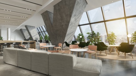 Press kit | 952-26 - Press release | New Spaces for Desjardins at the Montréal Tower - Provencher_Roy - Commercial Interior Design - Photo credit: Provencher_Roy