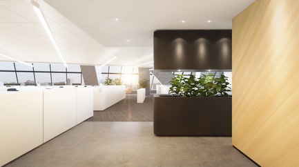 Press kit | 952-26 - Press release | New Spaces for Desjardins at the Montréal Tower - Provencher_Roy - Commercial Interior Design - Photo credit: Provencher_Roy