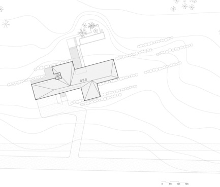 Dossier de presse | 721-08 - Communiqué de presse | Résidence de la Vallée du Parc - Chevalier Morales - Architecture résidentielle - Plan d'implantation - Crédit photo : Chevalier Morales Architectes