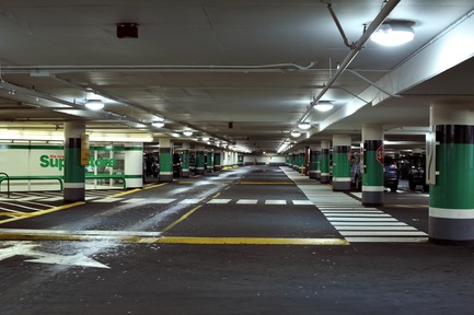 Press kit | 2124-02 - Press release | IESBC Announces its 2018 ‘Vision Awards’ for Best Lighting Design in BC, Canada - IESBC - Lighting Design -         Metrotown Parkade Lighting Upgrade -&nbsp;        “After” image of the parkade with new light-emitting diode (LED) fixtures. Safety features, pedestrian crossings, zone color indicators, and store signage are now highly visible. - Photo credit:         Dmitri Eliasov