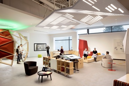 Press kit | 2949-07 - Press release | San Francisco Design Week First Annual Awards Debut - San Francisco Design Week - Competition - Studio O+A -- Microsoft Envisioning Center. <br> - Photo credit: Photo courtesy Studio O+A.
