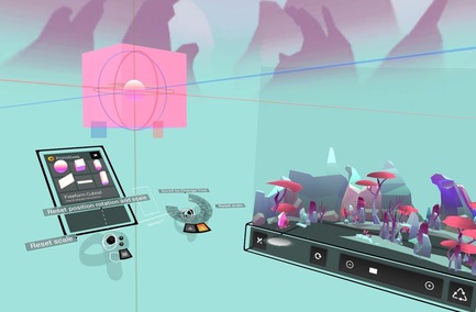 Press kit | 2949-07 - Press release | San Francisco Design Week First Annual Awards Debut - San Francisco Design Week - Competition - Unity Technologies: Unity Labs -- EditorXR : author XR experiences in XR. <br> - Photo credit: Photo courtesy Unity Labs.
