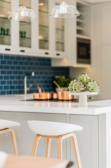 Dossier de presse | 1701-04 - Communiqué de presse | Victorian Townhouse, Highgate, London - LLI Design - Design d’intérieur résidentiel - Bespoke Joinery Kitchen - Detail - Crédit photo : Photography / Styling : Rick Mccullagh / LLI Design