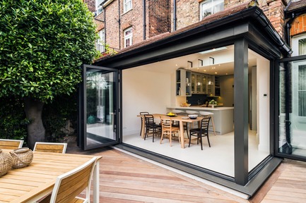 Dossier de presse | 1701-04 - Communiqué de presse | Victorian Townhouse, Highgate, London - LLI Design - Design d’intérieur résidentiel - External - Rear Extension - Crédit photo : Photography / Styling : Rick Mccullagh / LLI Design