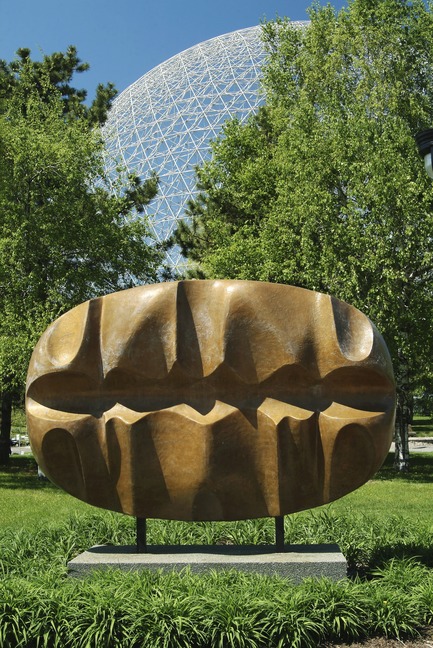 Dossier de presse | 2390-01 - Communiqué de presse | Portrait Sonore lance sa nouvelle application gratuite sur l’art, l’histoire et l’architecture - Portrait Sonore - Design multimédia - «Signe solaire» du peintre et sculpteur québécois Jean Lefébure, Île Sainte-Hélène, Montréal,1967. - Crédit photo : © Bureau d'art public, 2015