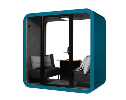 Dossier de presse | 3176-01 - Communiqué de presse | Les cabines acoustiques Framery: de nouveaux modèles à NeoCon 2018 - d|vision 21 - Produit - Modèle: Framery Q-&nbsp; NapQ - Crédit photo : Framery