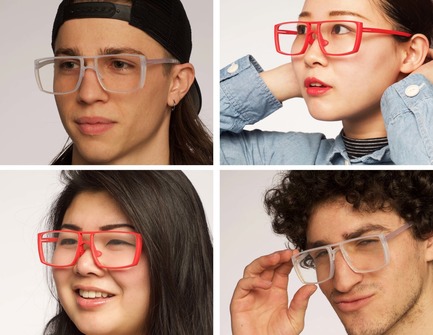 Press kit | 2048-04 - Press release | Core77 Design Awards Announce Their 2018 Honorees - Core77 Design Awards - Competition - Specs Modular Glasses by Elizabeth Stegner of Rochester Institute of Technology is this year's student winner in the Open Design category. These modular eyeglasses are customizable and do not require any tools to assemble. - Photo credit: Elizabeth Stegner