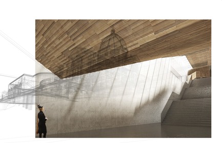 Dossier de presse | 865-33 - Communiqué de presse | Un deuxième prix prestigieux reconnaissant l’excellence de la conceptualisation architecturale à l’Oratoire Saint-Joseph du Mont-Royal - Lemay - Concours - Ascension - Oratoire Saint-Joseph du Mont-Royal&nbsp; - Crédit photo : Lemay&nbsp;