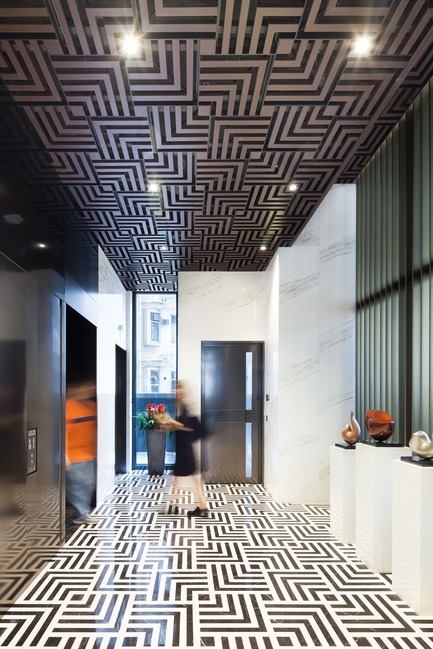 Dossier de presse | 2317-02 - Communiqué de presse | Make Completes High Rise Luxury Residential Tower in Wan Chai - Make Architects - Architecture résidentielle - The clubhouse - Crédit photo : John Madden