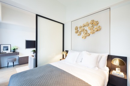 Dossier de presse | 2317-02 - Communiqué de presse | Make Completes High Rise Luxury Residential Tower in Wan Chai - Make Architects - Architecture résidentielle - One bedroom apartment - Crédit photo : John Madden
