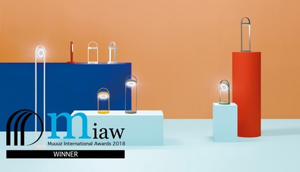 Dossier de presse | 2276-09 - Communiqué de presse | MIAW 2018 : les lauréats - ArchiDesignclub by Muuuz - Concours - Lampe nomade&nbsp;: Giravolta &nbsp;– PEDRALI (Italie) - Crédit photo : @muuuz