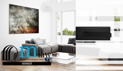 Dossier de presse | 2276-09 - Communiqué de presse | MIAW 2018 : les lauréats - ArchiDesignclub by Muuuz - Concours - Poignée de porte&nbsp;: Cosmos black – KARCHER DESIGN (Allemagne) - Crédit photo : @muuuz