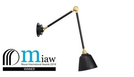 Dossier de presse | 2276-09 - Communiqué de presse | MIAW 2018 : les lauréats - ArchiDesignclub by Muuuz - Concours - Luminaire orientable&nbsp;: Spencer – &nbsp;ELEANOR HOME (Danemark) - Crédit photo : @muuuz