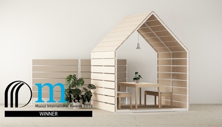 Dossier de presse | 2276-09 - Communiqué de presse | MIAW 2018 : les lauréats - ArchiDesignclub by Muuuz - Concours - Cloison acoustique&nbsp;: LimbusBarn &amp; Fences – GLIMAKRA OF SWEDEN (Suède)&nbsp; - Crédit photo : @muuuz