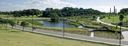 Press kit | 1968-10 - Press release | The 2018 Architecture MasterPrize Design Awards Program is Open for Submissions - The Architecture MasterPrize - Competition - Landscape Design of the Year 2016 - Sydney Park Water Re-Use Project<br>by Turf Design Studio - Photo credit: City of Sydney