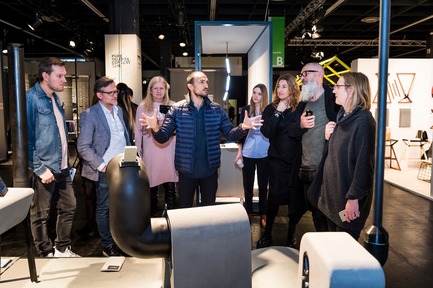 Dossier de presse | 2704-03 - Communiqué de presse | Call for Entries for Pure Talents Contest 2019: Kicking Off the imm cologne and LivingKitchen Design Competition - imm cologne 2019, Koelnmesse GmbH - Concours - Head start for designers: in addition to providing access to one of the leading international business platforms for the furnishing industry, the Pure Talents Contest also puts great emphasis on networking. - Crédit photo : Lutz Sternstein; Koelnmesse GmbH