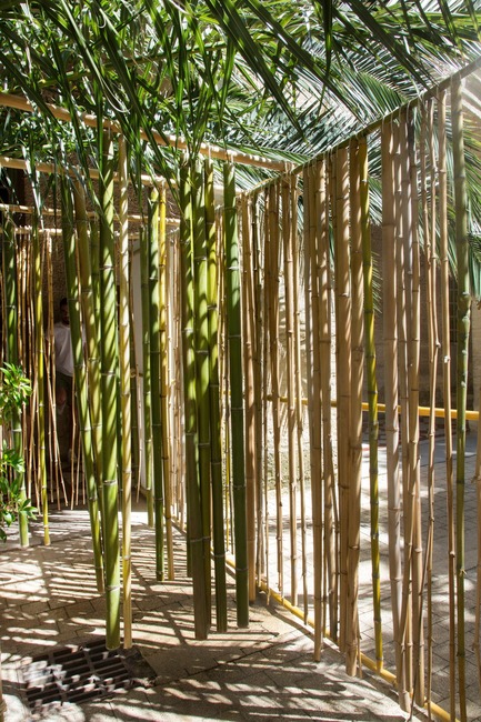 Dossier de presse | 982-41 - Communiqué de presse | Retour sur le Festival des Architectures Vives 2018 - Association Champ Libre - Festival des Architectures Vives (FAV) - Évènement + Exposition - Les 1000 bambous au 3 sens - Crédit photo : ©photoarchitecture&nbsp;