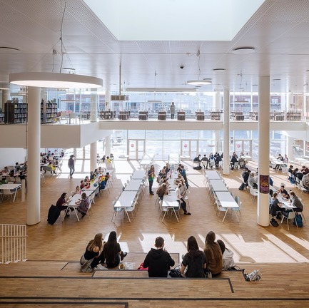 Press kit | 809-23 - Press release | AZURE Announces the Winners of the 2018 AZ Awards - AZURE - Competition - 2018 AZ Awards -&nbsp;Best Architecture Over 1,000 Square Metres<br>C.F. Møller Architects: Copenhagen International School, Copenhagen, Denmark - Photo credit: AZURE