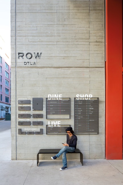 Press kit | 809-23 - Press release | AZURE Announces the Winners of the 2018 AZ Awards - AZURE - Competition - 2018 AZ Awards - Best in Experiential Graphic Design<br>Rios Clementi Hale Studios: Row DTLA, Los Angeles, California, USA - Photo credit: AZURE