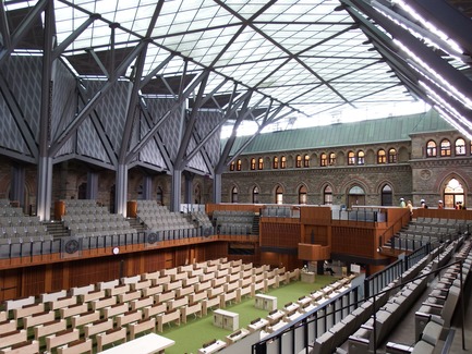 Dossier de presse | 612-13 - Communiqué de presse | La firme EVOQ Architecture poursuit sa croissance à Ottawa - EVOQ Architecture - Architecture institutionnelle - Édifice de l'ouest - Chambre des communes - Crédit photo : EVOQ