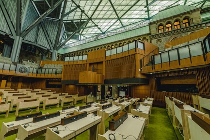 Dossier de presse | 612-13 - Communiqué de presse | La firme EVOQ Architecture poursuit sa croissance à Ottawa - EVOQ Architecture - Architecture institutionnelle - Édifice de l'ouest - Chambre des communes - Crédit photo :  MANIKMATI PHOTOGRAPHY 
