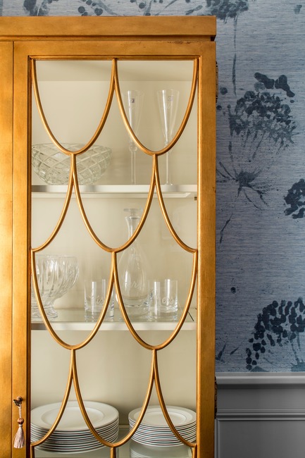 Press kit | 2147-02 - Press release | Mountain Lakes Residence - KNOF design - Residential Interior Design - Mountain Lakes Dining Room Detail - Photo credit: Sean Litchfield