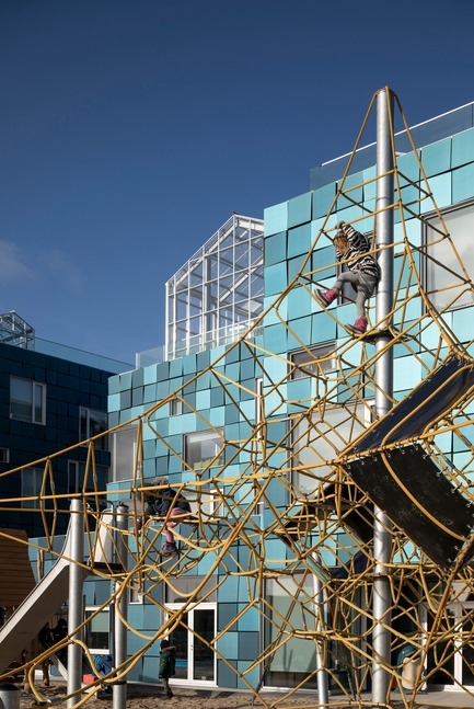 Dossier de presse | 1379-02 - Communiqué de presse | CIS – Copenhagen International School Nordhavn - C.F. Møller Architects - Architecture institutionnelle - Crédit photo : Adam Mørk