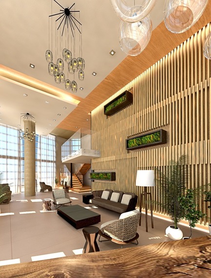 Press kit | 3294-01 - Press release | Meet BIRKA the Leading Retail Architect to the World's Luxury Brands - BIRKA - Commercial Interior Design - Photo credit: BIRKA for Gorlin Residential Building Lobby