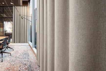 Dossier de presse | 2672-02 - Communiqué de presse | Introduction de la marque Vescom aux États-Unis - Vescom - Design industriel - Vescom - curtain - Dolin - Crédit photo : Vescom