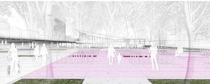 Dossier de presse | 865-34 - Communiqué de presse | Un geste grandiose procure une grande victoire à Lemay + Angela Silver + SNC-Lavalin - Lemay - Design urbain - Espace public multifonctionnel - Crédit photo : Lemay