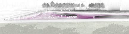Dossier de presse | 865-34 - Communiqué de presse | Un geste grandiose procure une grande victoire à Lemay + Angela Silver + SNC-Lavalin - Lemay - Design urbain - Amphithéâtre urbain - Crédit photo : Lemay