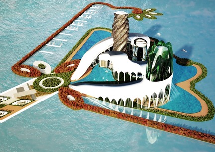 Press kit | 3043-02 - Press release | Fine Flower - Dubaï Heart - HKA | Hermann Kamte & Associates - Landscape Architecture - Photo credit: HKA | Hermann Kamte &amp; Associates