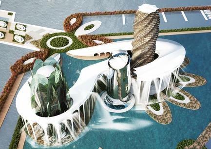 Press kit | 3043-02 - Press release | Fine Flower - Dubaï Heart - HKA | Hermann Kamte & Associates - Landscape Architecture - Photo credit: HKA | Hermann Kamte &amp; Associates