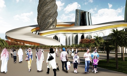 Press kit | 3043-02 - Press release | Fine Flower - Dubaï Heart - HKA | Hermann Kamte & Associates - Landscape Architecture - Photo credit: HKA | Hermann Kamte &amp; Associates