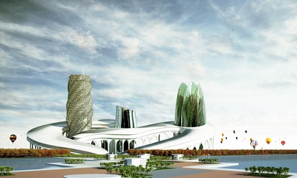 Press kit | 3043-02 - Press release | Fine Flower - Dubaï Heart - HKA | Hermann Kamte & Associates - Landscape Architecture - Photo credit: HKA | Hermann Kamte &amp; Associates