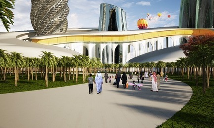 Press kit | 3043-02 - Press release | Fine Flower - Dubaï Heart - HKA | Hermann Kamte & Associates - Landscape Architecture - Photo credit: HKA | Hermann Kamte &amp; Associates